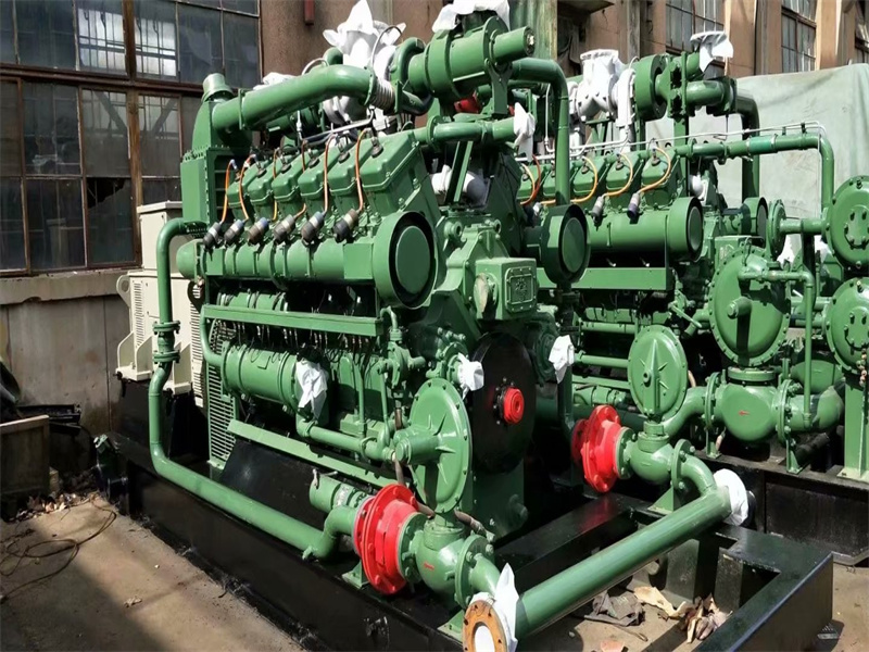 Shengli oil Shengdong T12V190 500KW gas generator