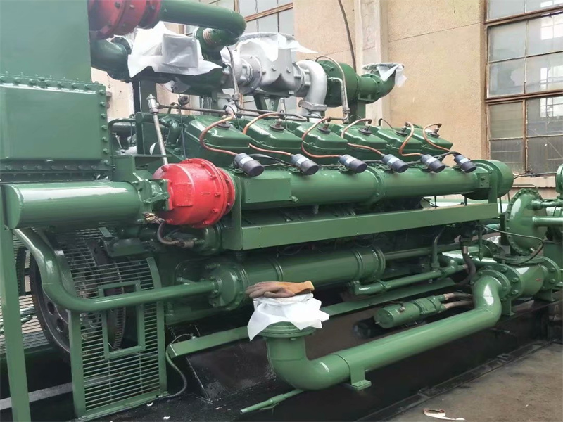 Shengdong Shengli oil field 500kw natural gas generator T12V190