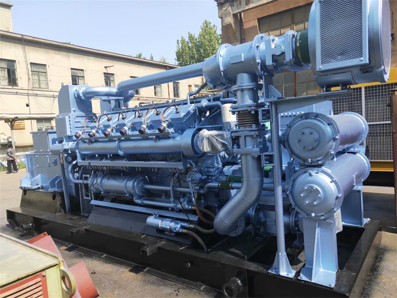 Shengli oil Shengdong T12V190 500GF1-PT 500KW gas generator