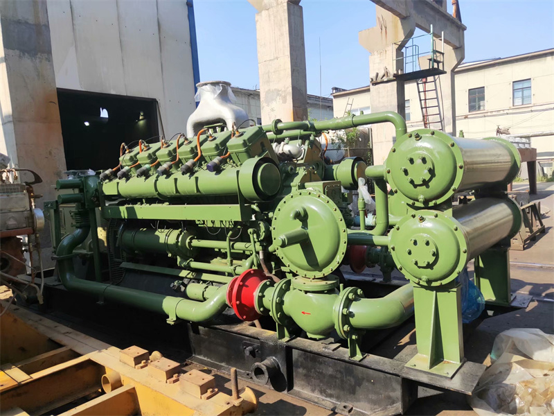 Shengli oil Shengdong T12V190 500GF1-PT 500KW gas generator