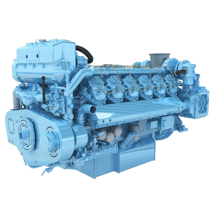 Weichai Baudouin V12-Cylinder Marine Engine 800HP 1800rpm with CCS