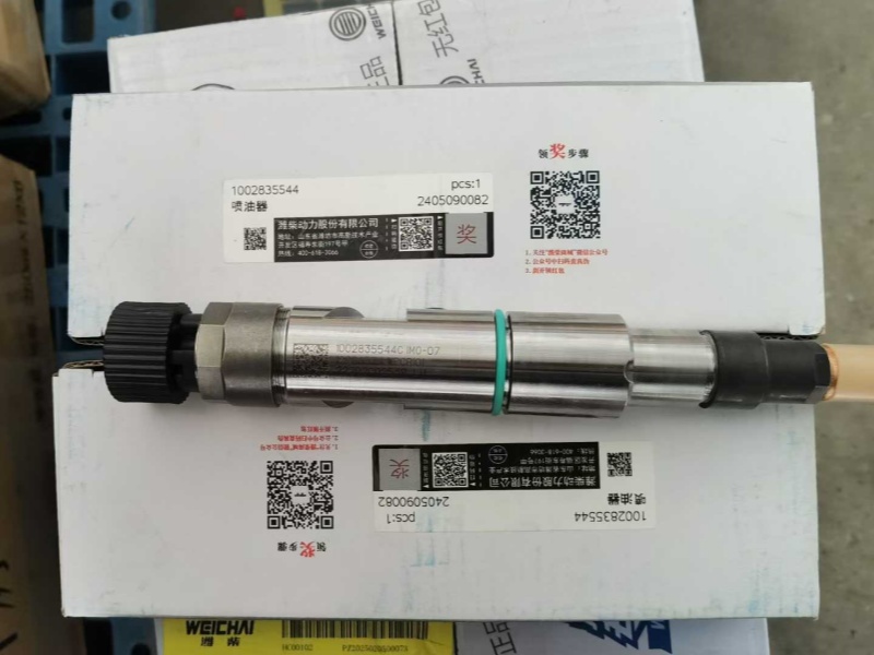 Weichai engine parts Baudouin 6M26 1002835544 injector